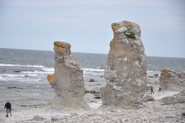 Schweden, Insel Farö, Rauk Gebiete
