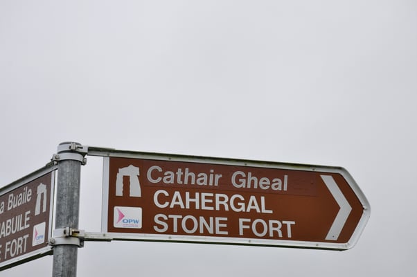 Irland, Keltisches Ringfort "Carhergal Stone Fort"