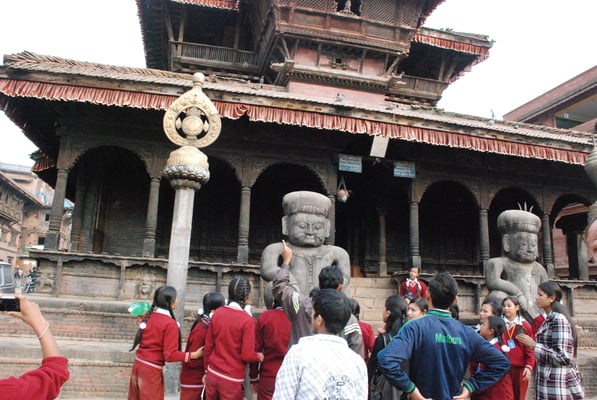 Nepal, Bhaktapur, Königsstadt