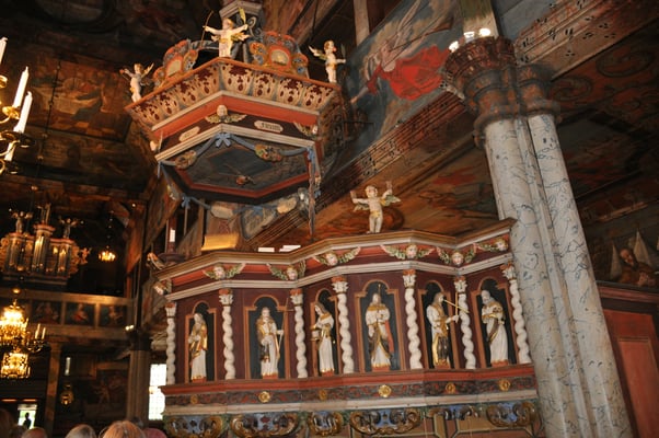 Schweden, Holzkirche von Habo