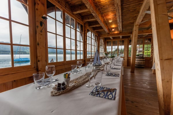 Badhuus du Lac Gunten für Ihren Anlass mieten