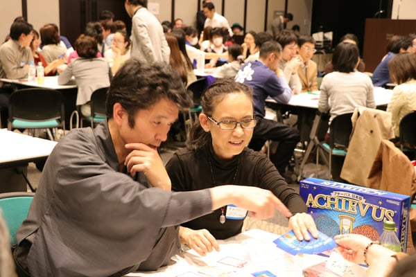 バディーで盛り上がる