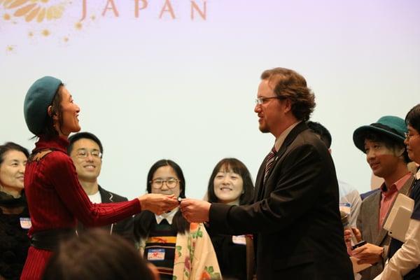 認定カード授与式