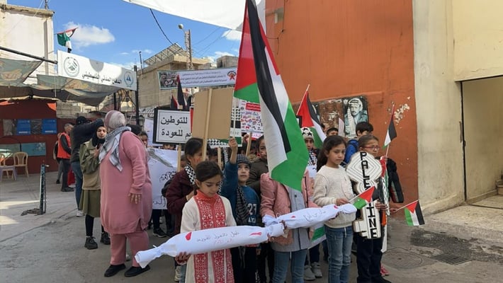 Marche de solidarité avec Gaza