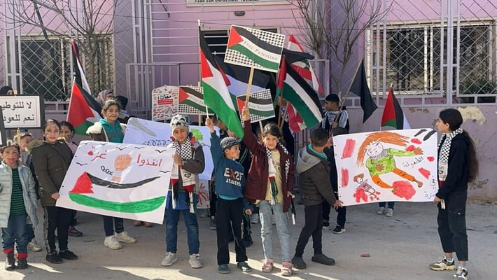 Marche de solidarité avec Gaza