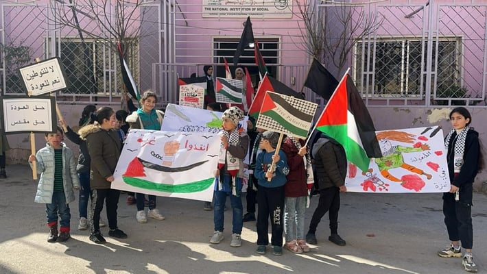 Marche de solidarité avec Gaza