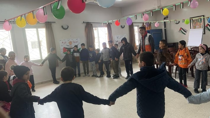 An activity on personal hygiene and dental hygiene in cooperation with the Palestinian Red Crescent (2)