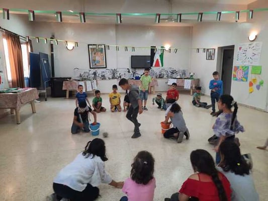 Activités des enfants à l'occasion de la semaine de l'accueil