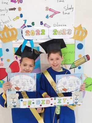 Activités des enfants à l'occasion de la semaine de l'accueil