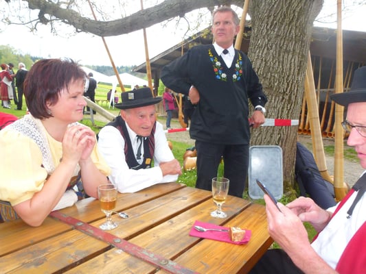 Manuela, Fredy sen. und Armin