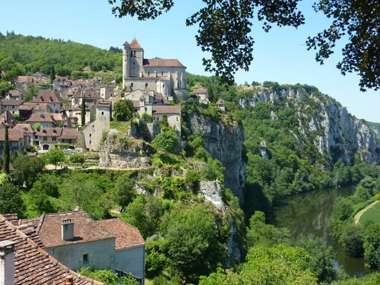 Village de Saint-Cirq Lapopie (E. Ruffat - ADT Lot)