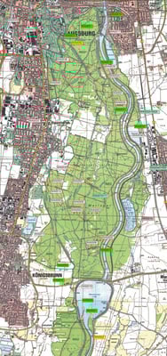 Übersicht der Nistkästen im Stadtwald