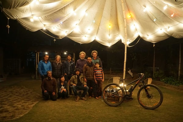 Der letzte Abend in Imphal Manipur: Zu Gast bei Freunden eines Freundes... Ein wunderbarer Abend!! Tausend DANK!!!