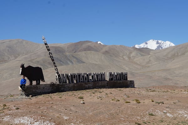Kirtap verlässt den Bezirk Murgab in Richtung Grenze zu Kirgistan...