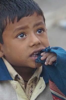 ... und er schaute gebannt zu...