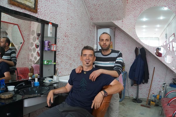 Mit Berber Adem - als Kunde gekommen - als Freund gegangen...