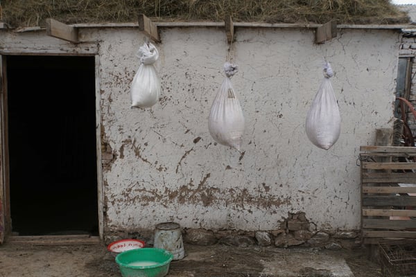 Hier entsteht Käse...