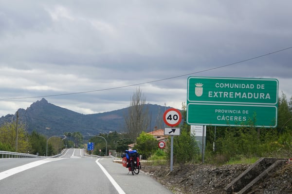 Die Extremadura begrüsst mich...