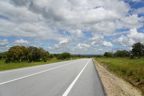 Endlose Weiten - fast wie im Iran oder auf dem Pamir....