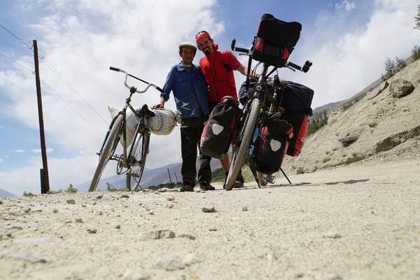 Velofahrer unter sich...