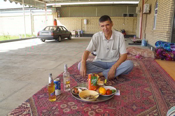 Murat, mein Gastgeber in Mary...