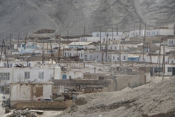 Murgab erinnert auch an Bilder, die ich von Slums in anderen Ländern habe...