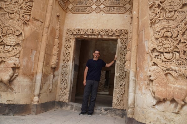 Im Ishak Pasha Palace...