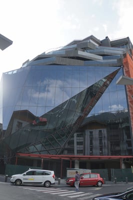 Architektur in Andorra le Vella - der Hauptstadt...