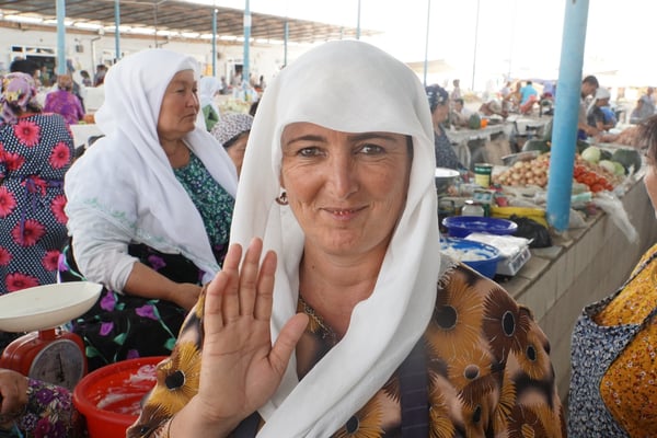 Sie drängte sich förmlich vor die Kamera - und machte das dann gar nicht so schlecht als Model...