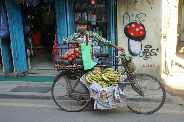 Vitaminvelo in Kathmandu...