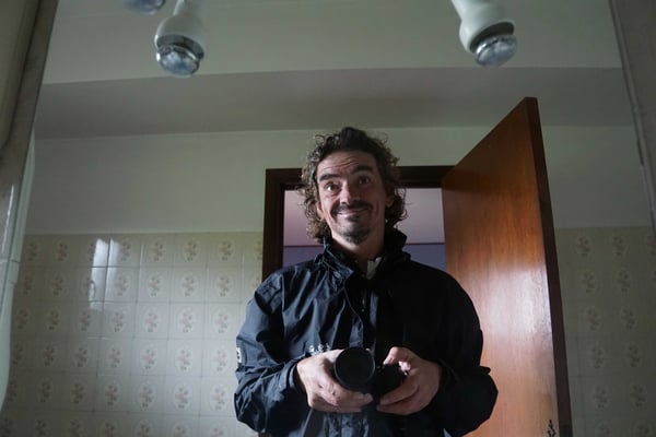 Spiegelein, Spieglein an der Wand... - kurz vor der WÄRMENDEN Dusche...