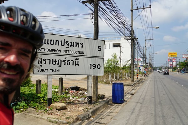 Ich habe den Weg durch Chumporn definitiv gefunden...