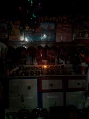 Chamje - stromloser Speisesaal