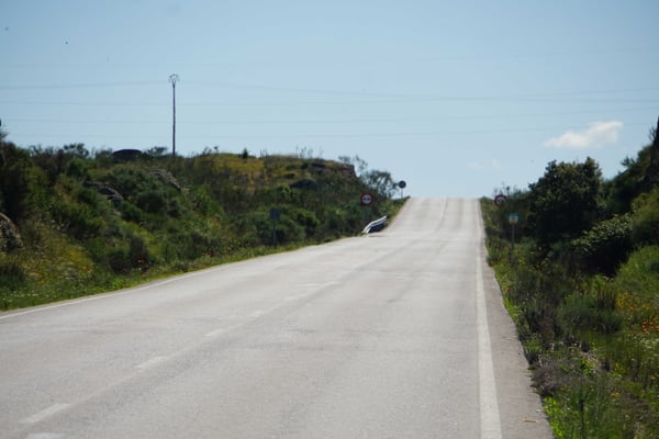 Ist die Erde nun doch eine Scheibe und da vorne falle ich über den Rand...?