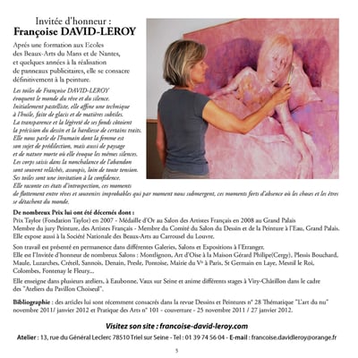 2012_0308 Invitée d'Honneur à Colombes page catalogue