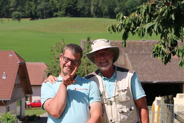 Koni hat Stefan viel zu erzählen