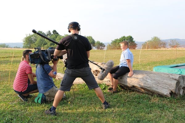 Andrin findet das Interview lustig.