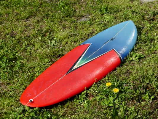 5'3 by THC サーフボード / トッドピンダー シェイプ (トッシュチューダー本人使用ボード)