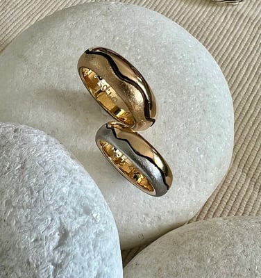 #weddingring #gold #platine #uniquepiece