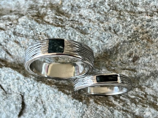 #weddingring #stone #platine #uniquepiece