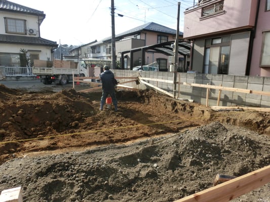 大橋工務店 K邸新築日記 地盤改良