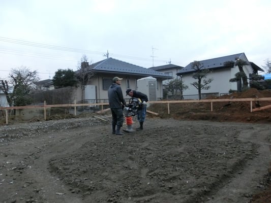 大橋工務店 K邸新築日記 地盤改良