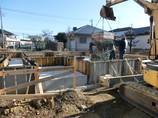 大橋工務店 K邸新築日記 基礎工事