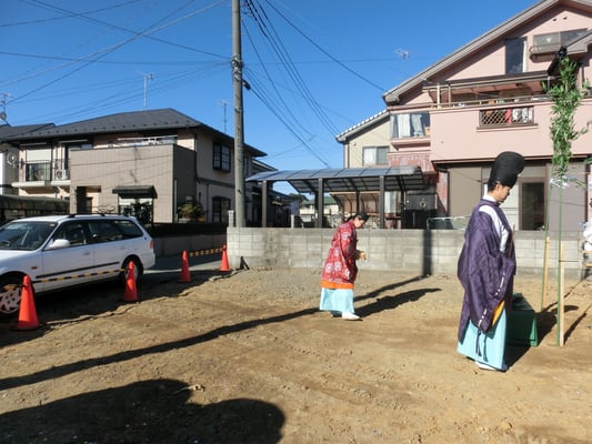 大橋工務店 K邸新築日記 地鎮祭