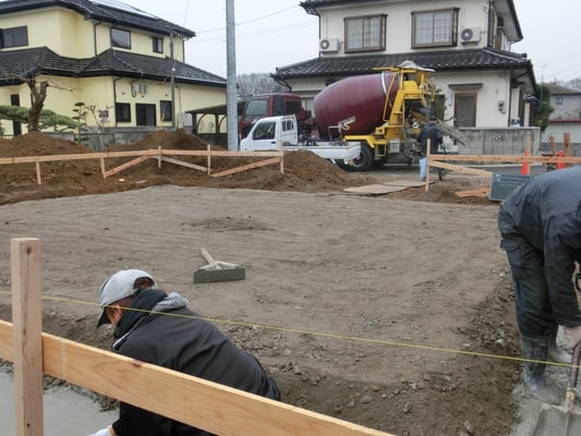 大橋工務店 K邸新築日記 基礎工事
