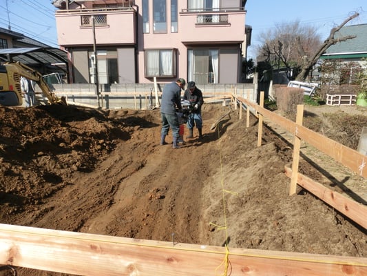 大橋工務店 K邸新築日記 地盤改良