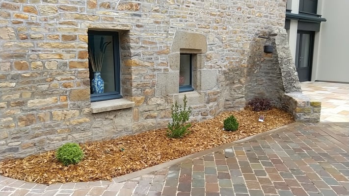 paillage sol en copeaux de bois 35140 Saint Aubin du Cormier