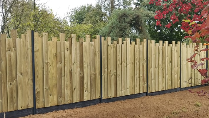 clôture bois 35140 Rives du Couesnon