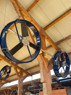 Großvieh-Stallventilator MD-EC-FLOW 1250 Professional