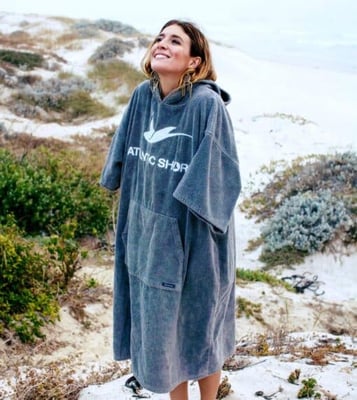atlantic shore poncho windsucht navy